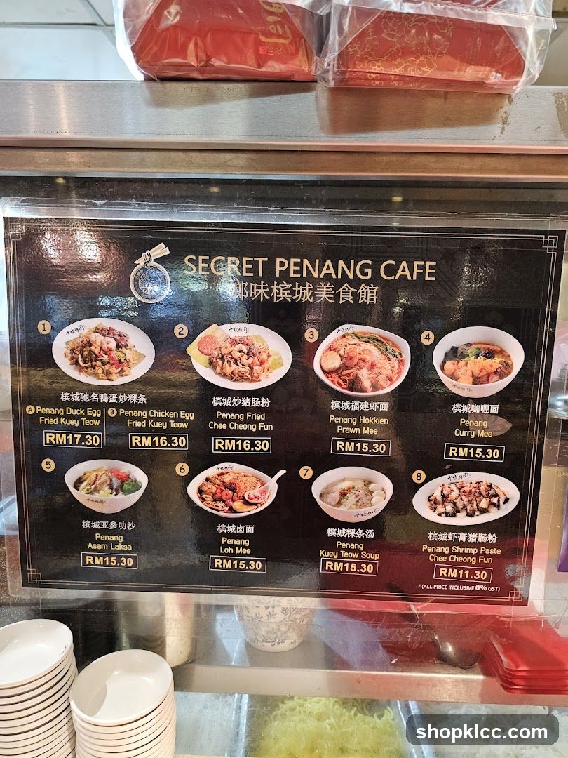 SECRET PENANG CAFE