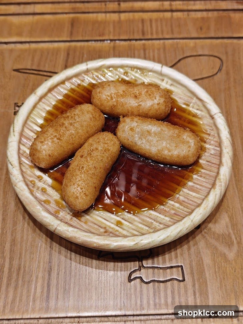 Fried Croquettes with Sauce