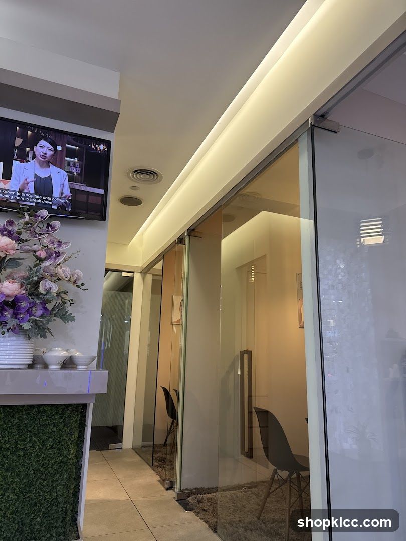Interior of a modern spa or clinic