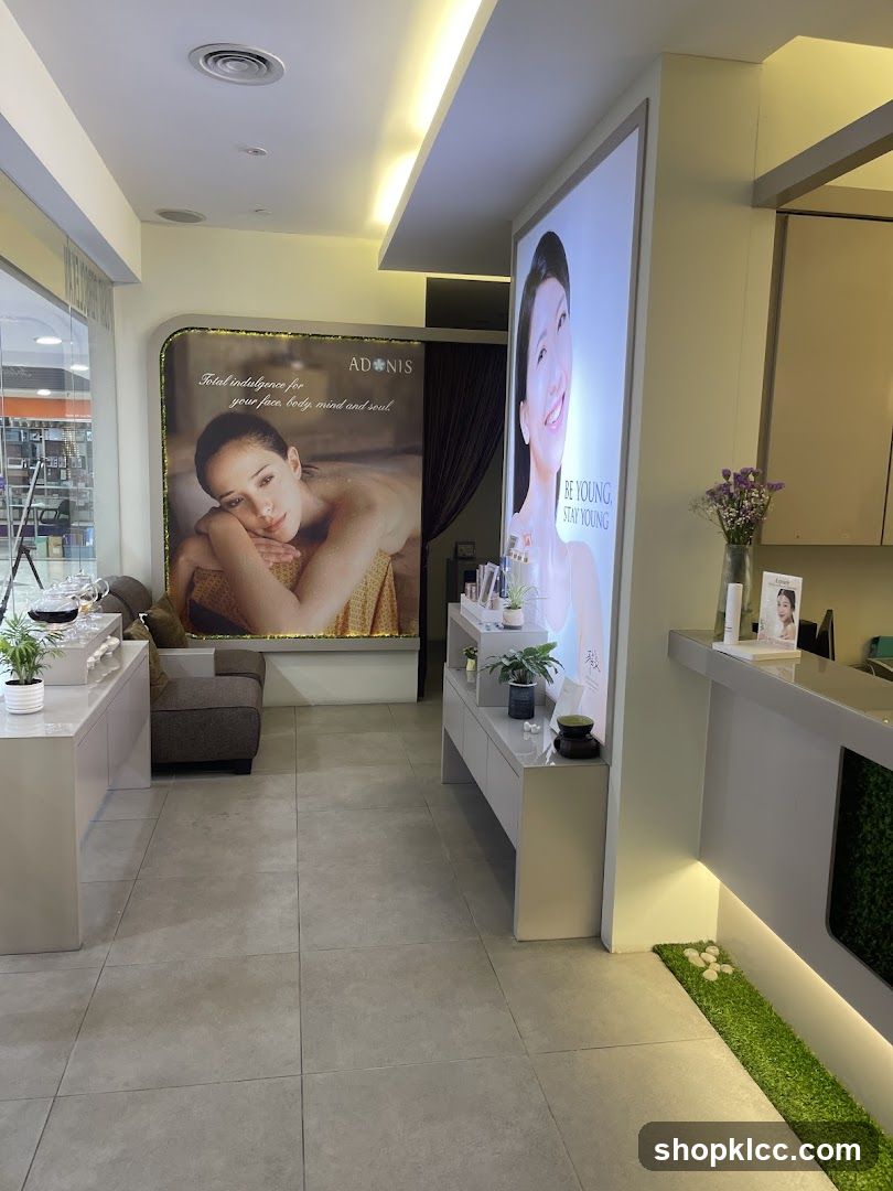 Interior of a spa or beauty salon