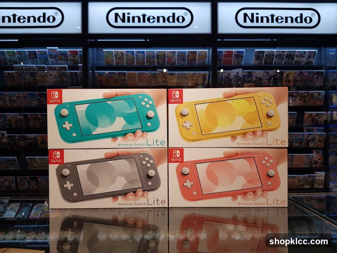 Nintendo Switch Lite consoles