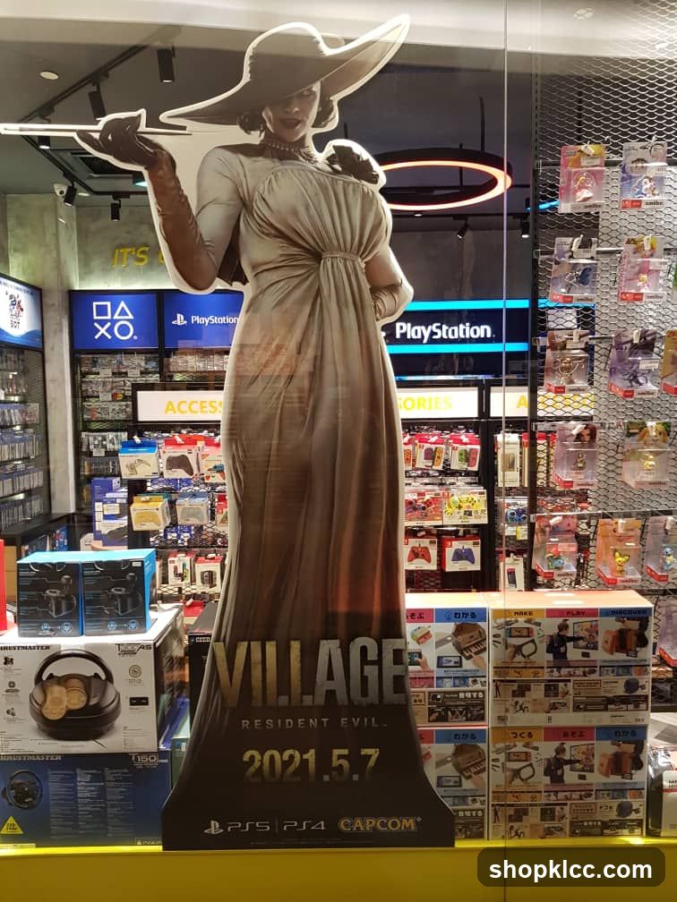 Resident Evil Village Standee
