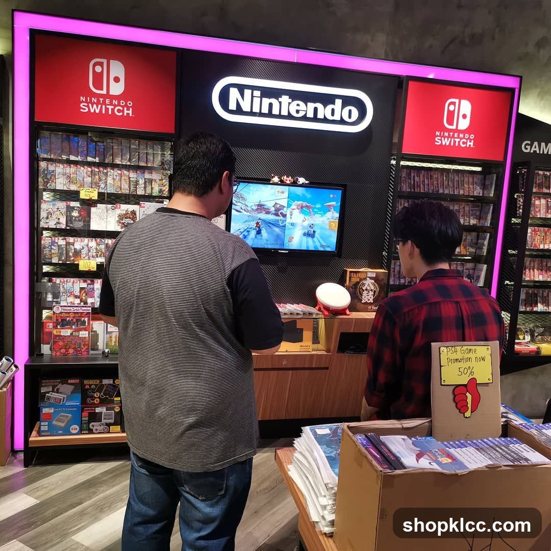 Nintendo Store Display