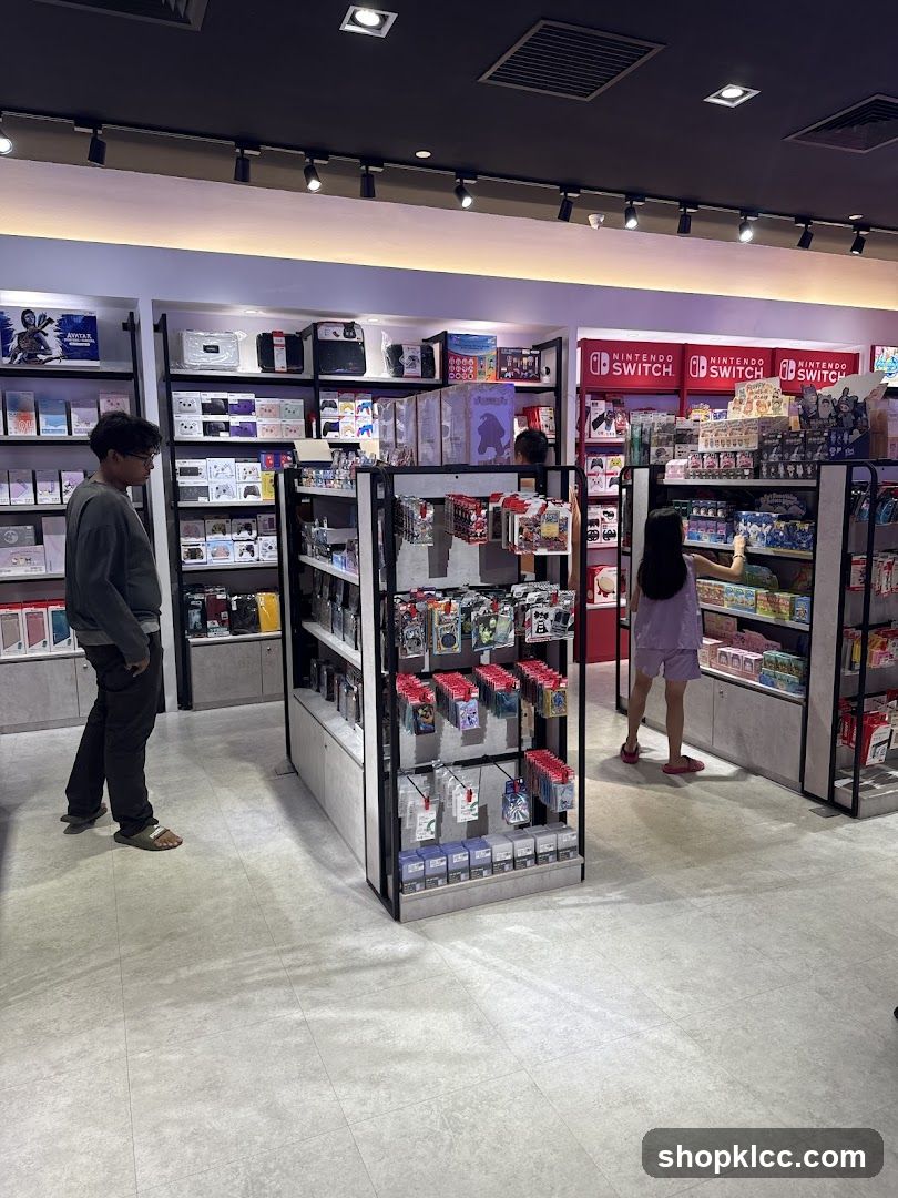 Electronics and Gaming Store Interior