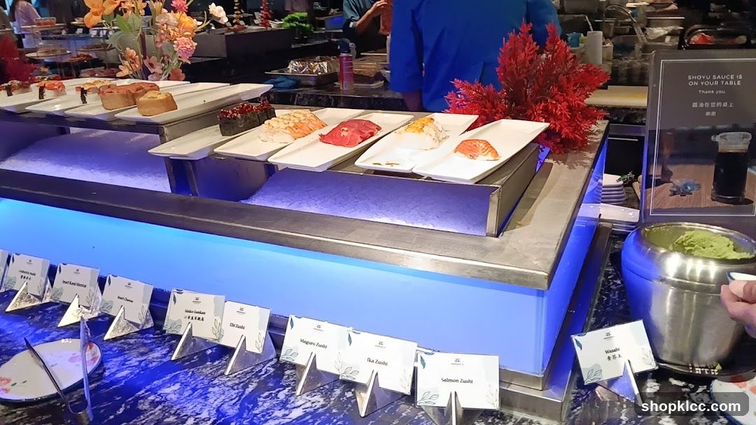 Sushi Buffet Display