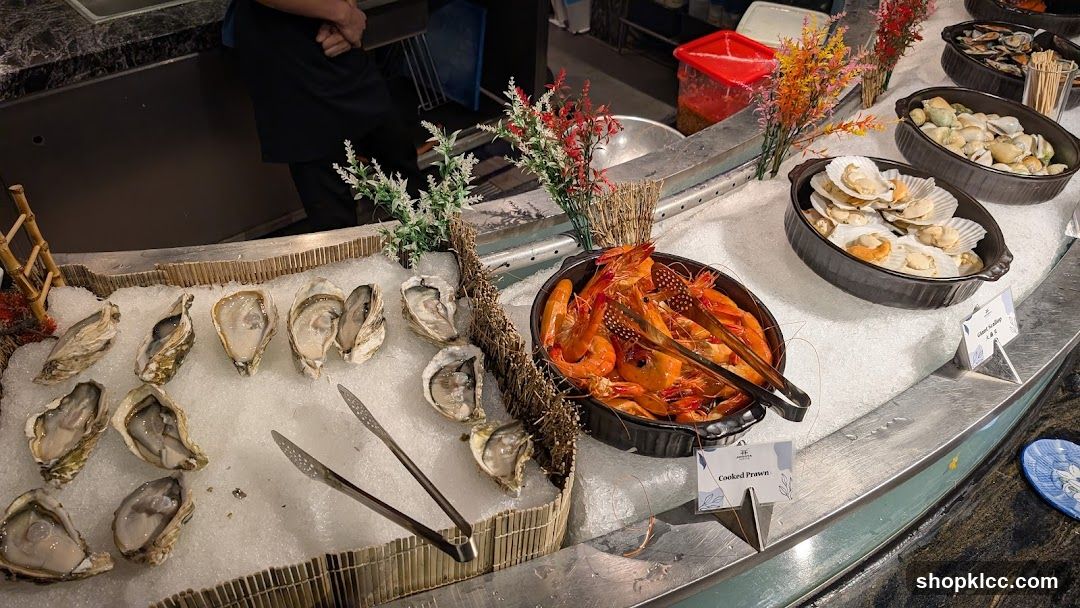 Seafood Buffet Display