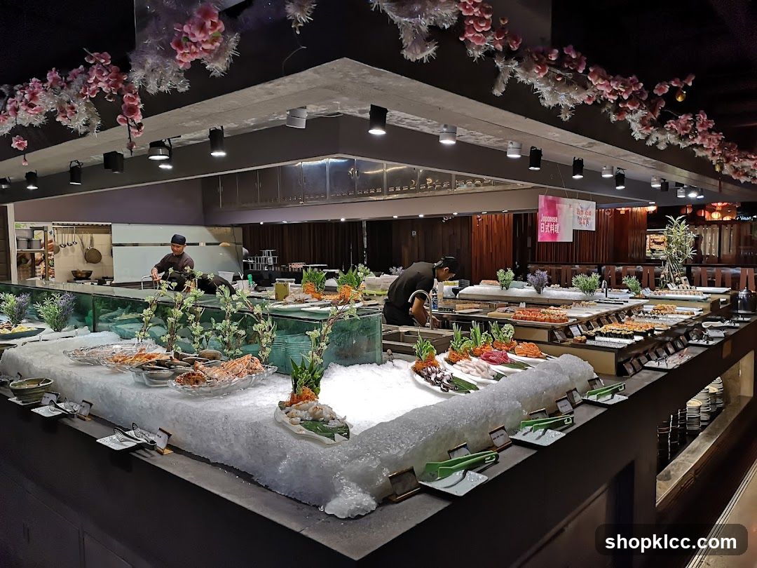 Sushi Buffet Display