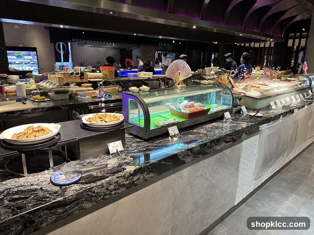Buffet Food Display