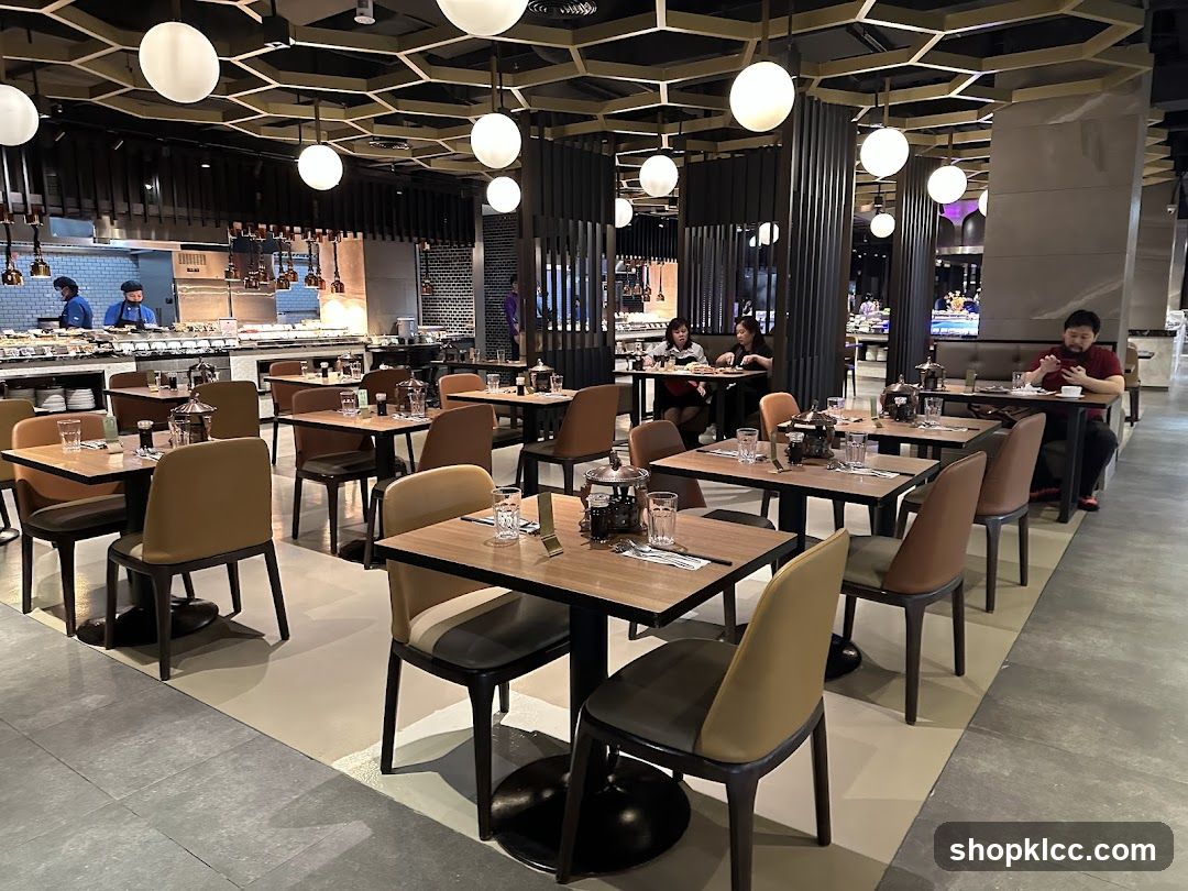 Buffet Restaurant Interior