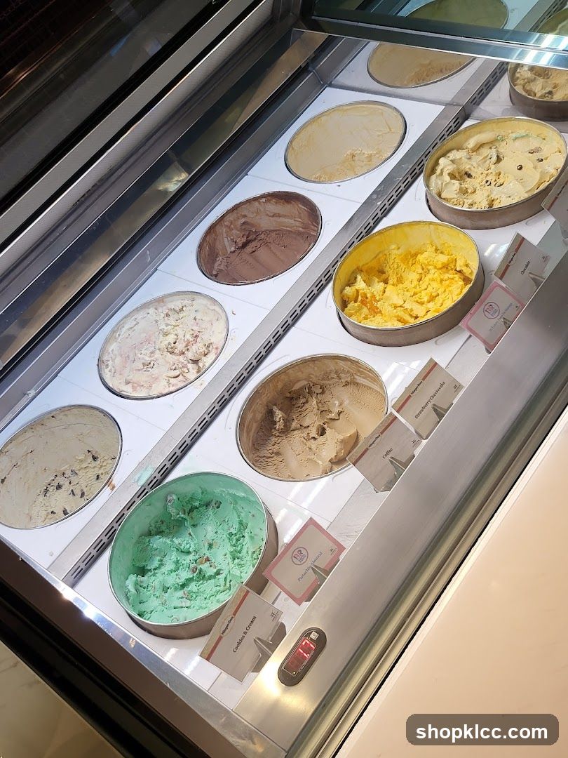 Ice Cream Display