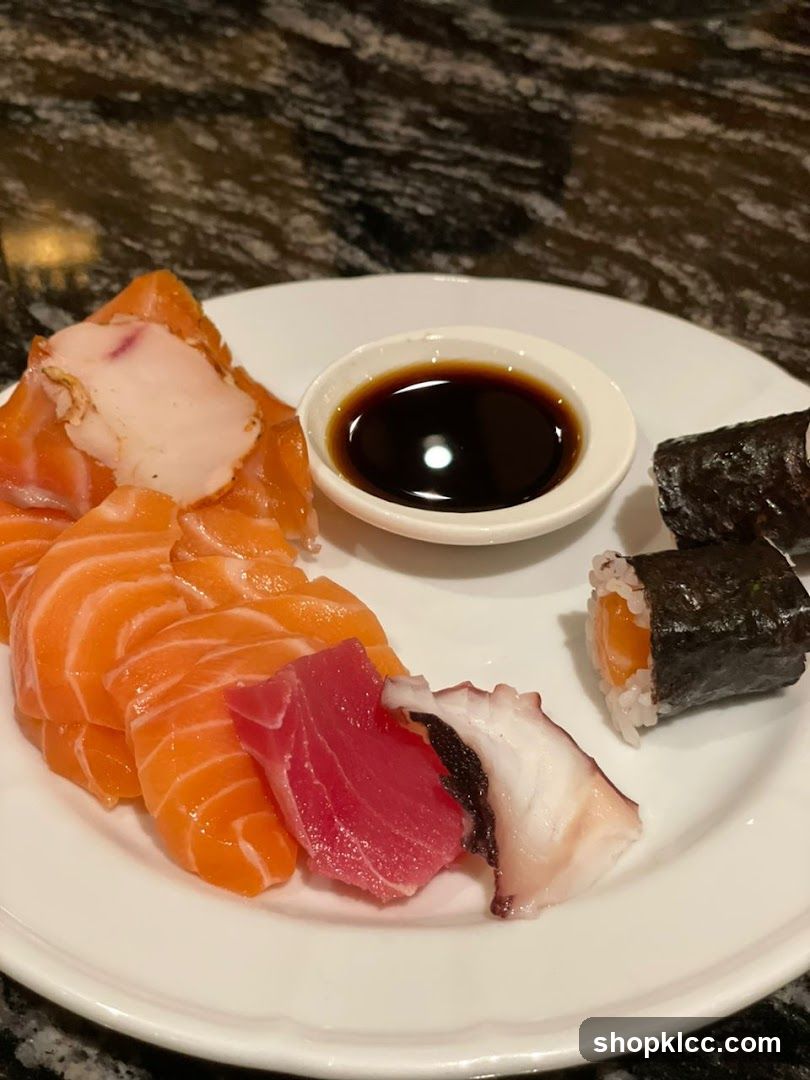 Sashimi and Sushi Platter