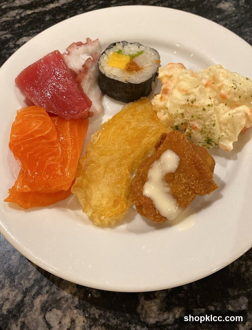 Plate of Sushi and Sides