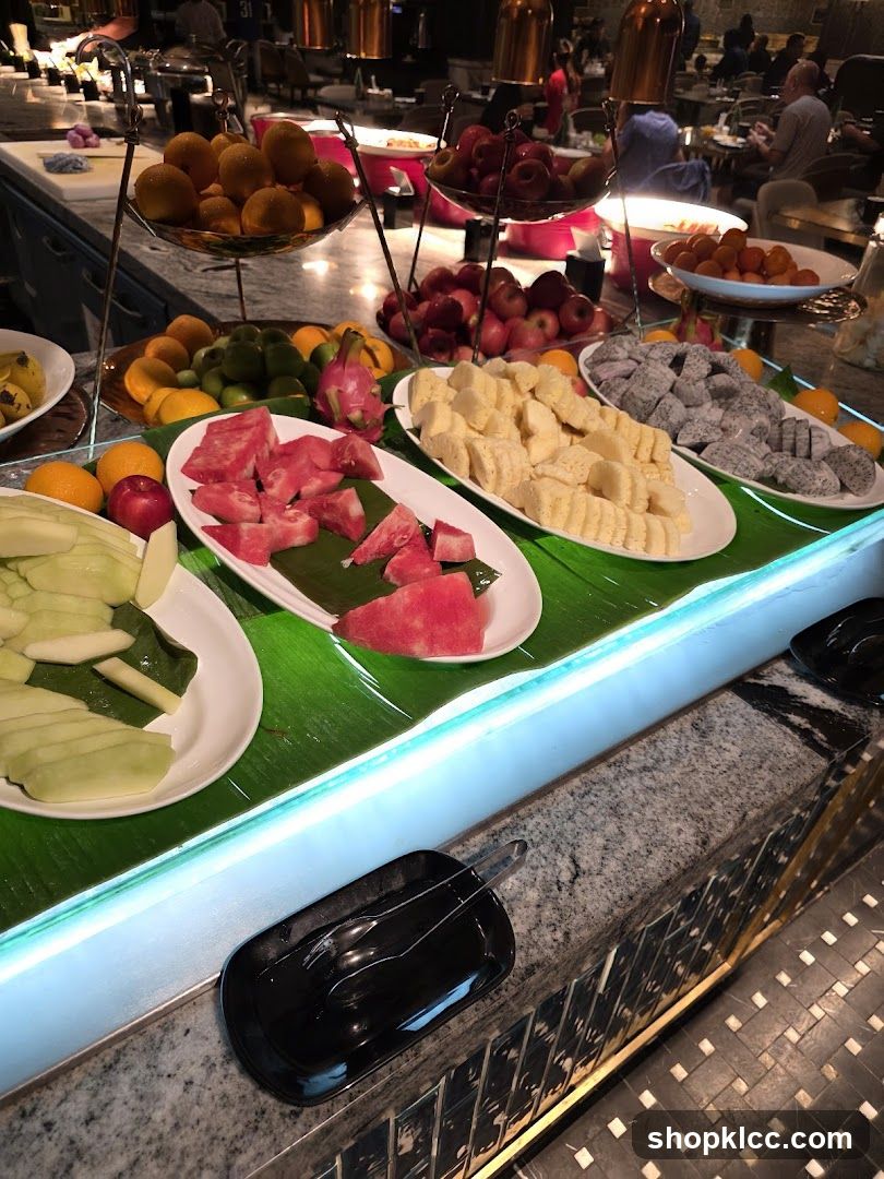 Buffet Fruit Display