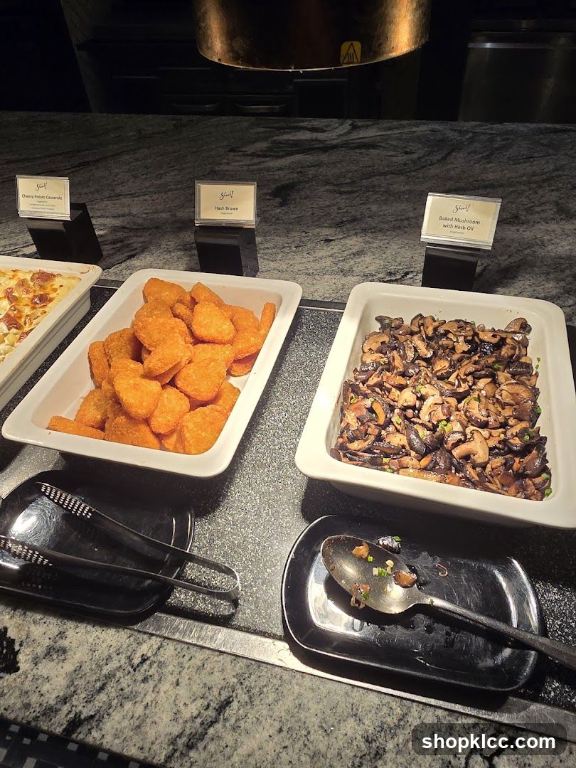 Buffet Food Display