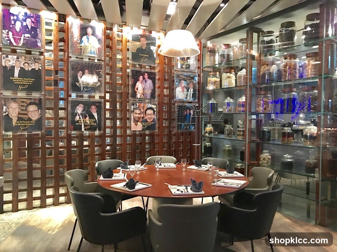 Restaurant Interior with Photos and Jars