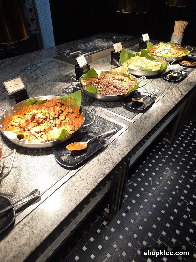 Buffet Food Display