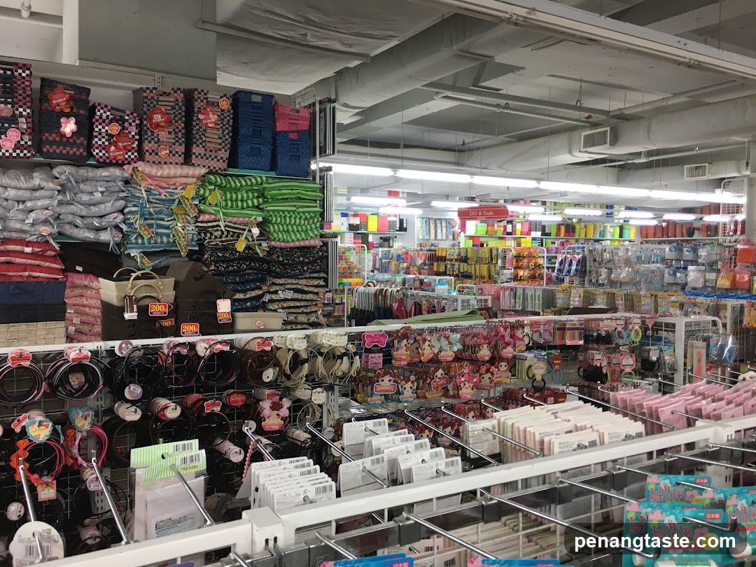 Store Interior with Shelves of Merchandise