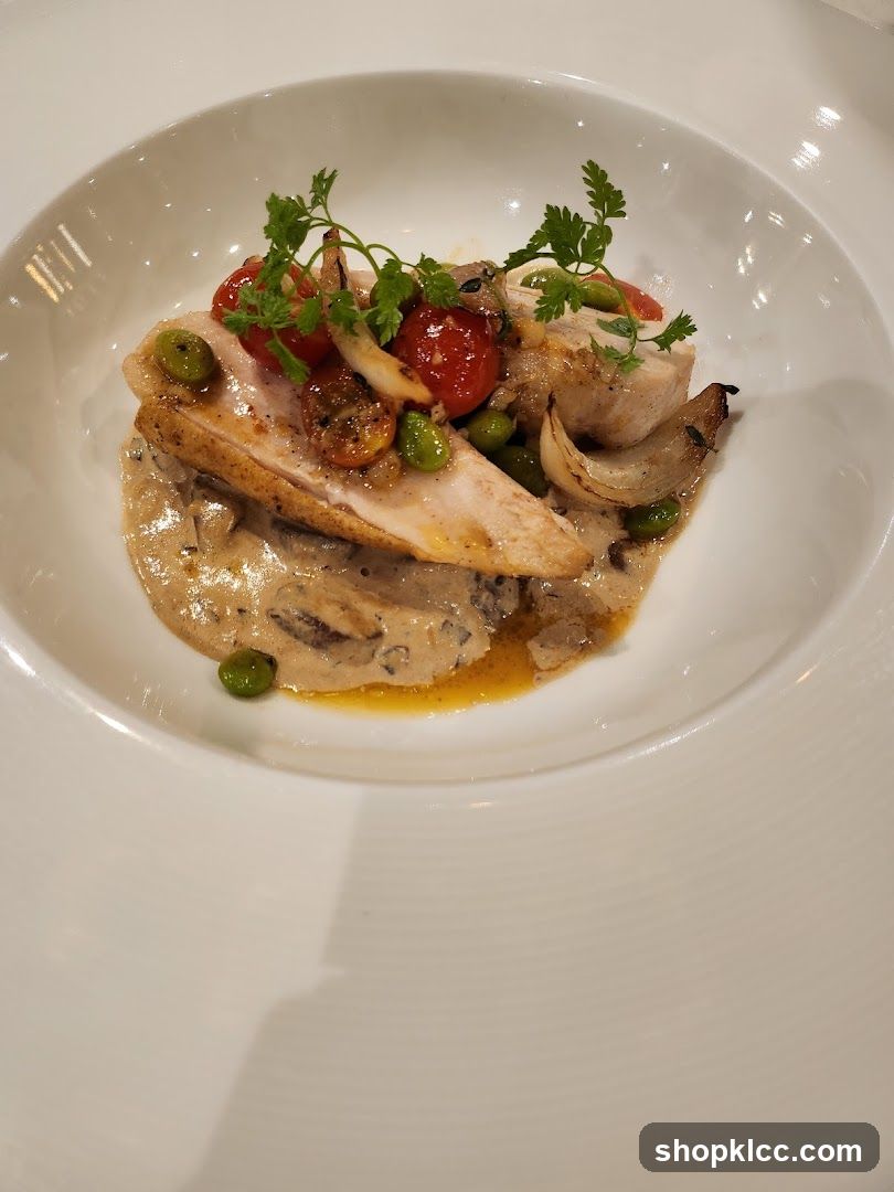 Chicken dish with vegetables