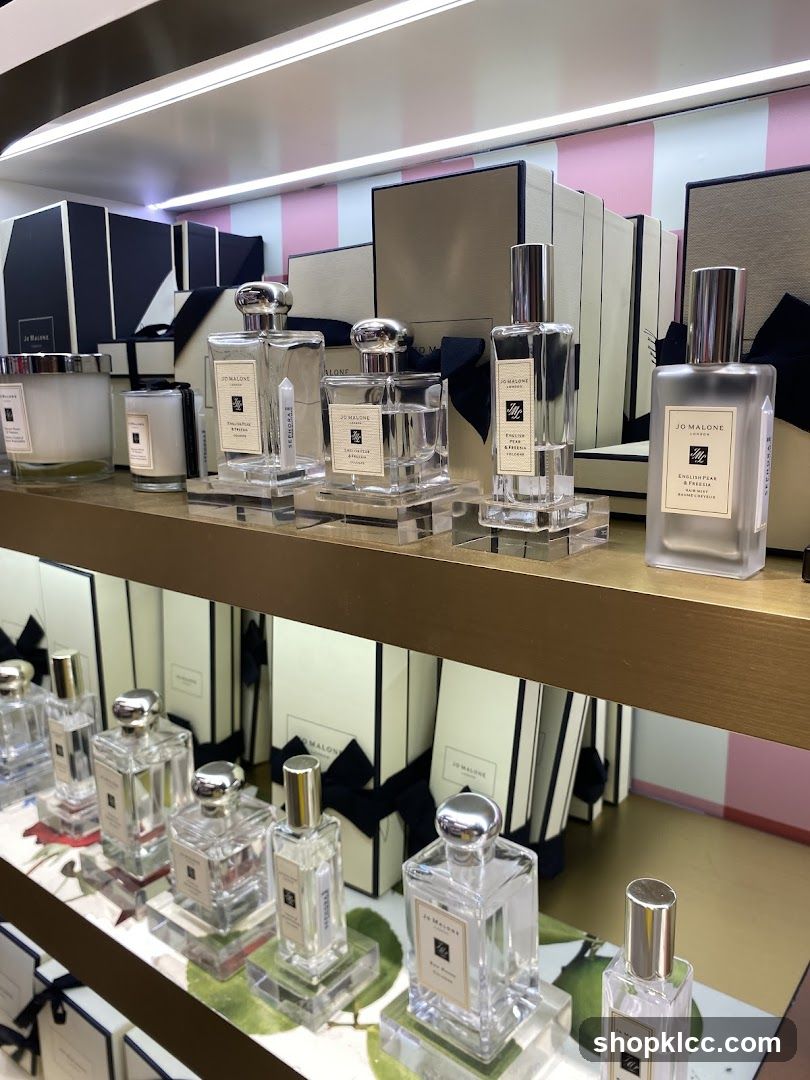 Jo Malone Perfume Display