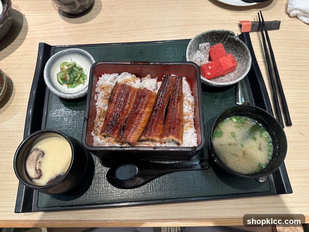 Unagi Donburi Set