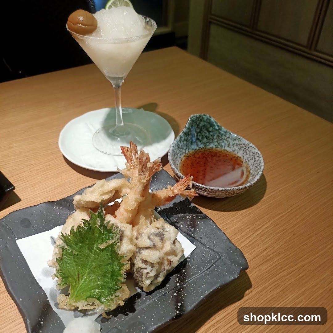 Tempura and Drink