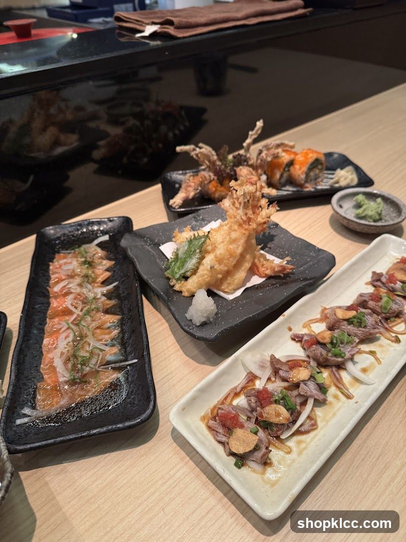 Assortment of Japanese Dishes