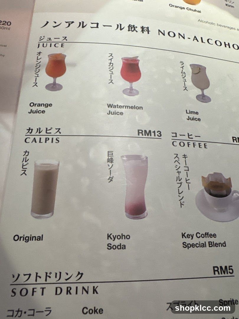 Non-Alcoholic Drinks