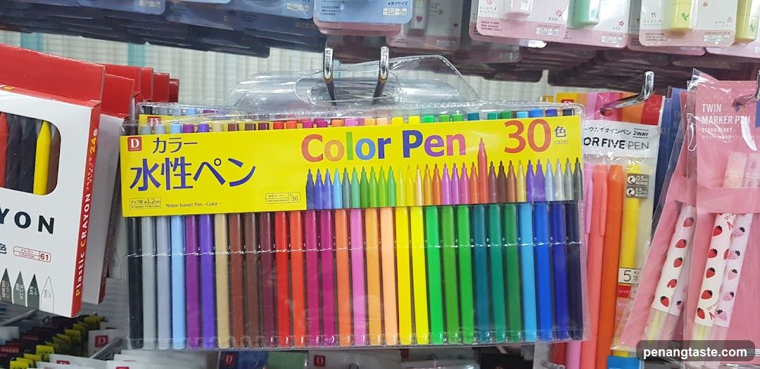 Color Pens and Crayons