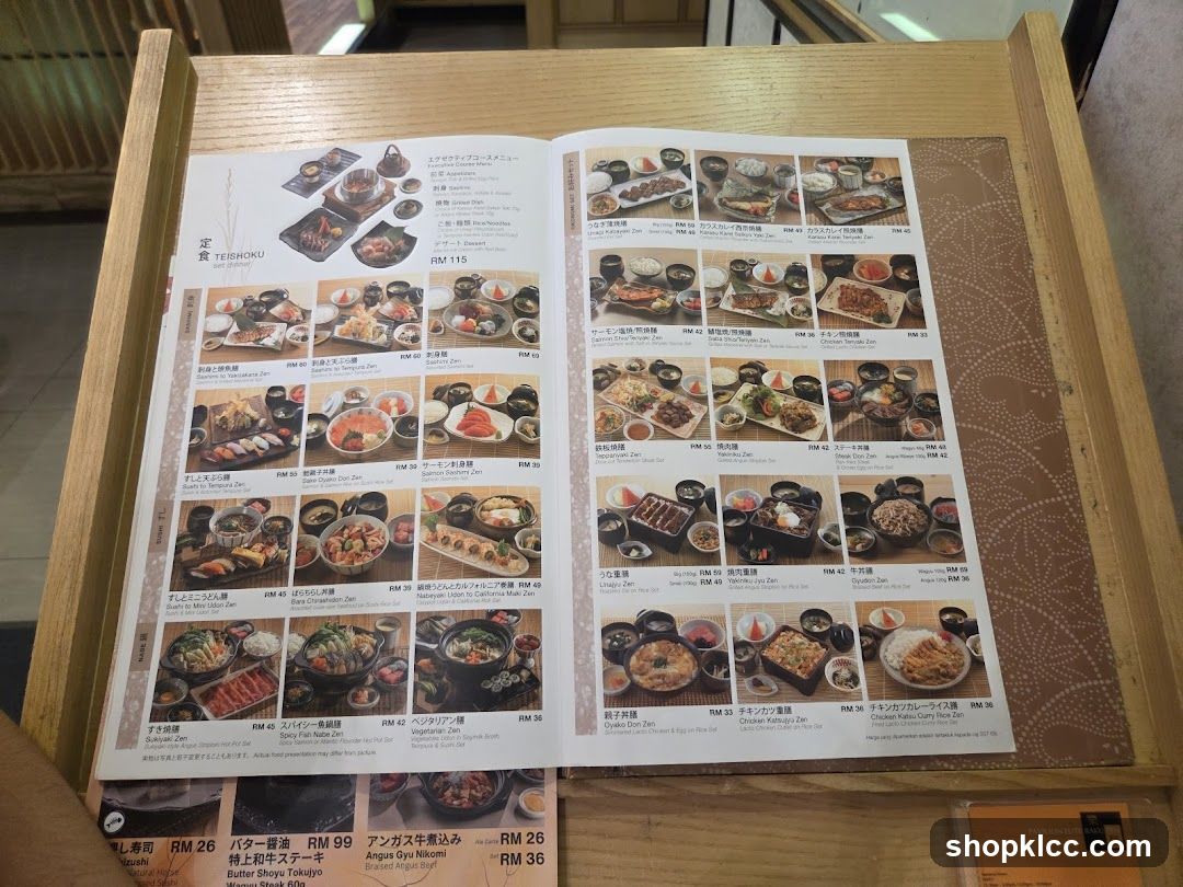 TEISHOKU SET DINNER