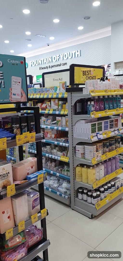 Health and Beauty Store Aisles