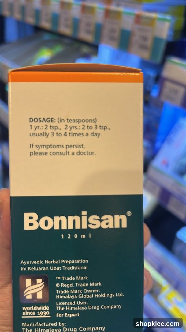 Bonnisan Dosage Information