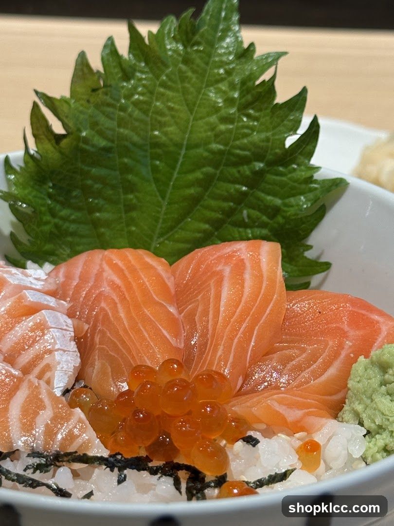 Salmon Donburi