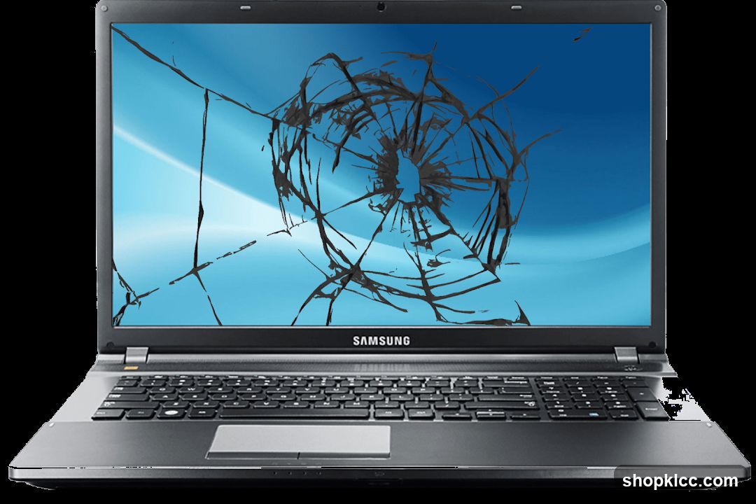 Cracked Laptop Screen
