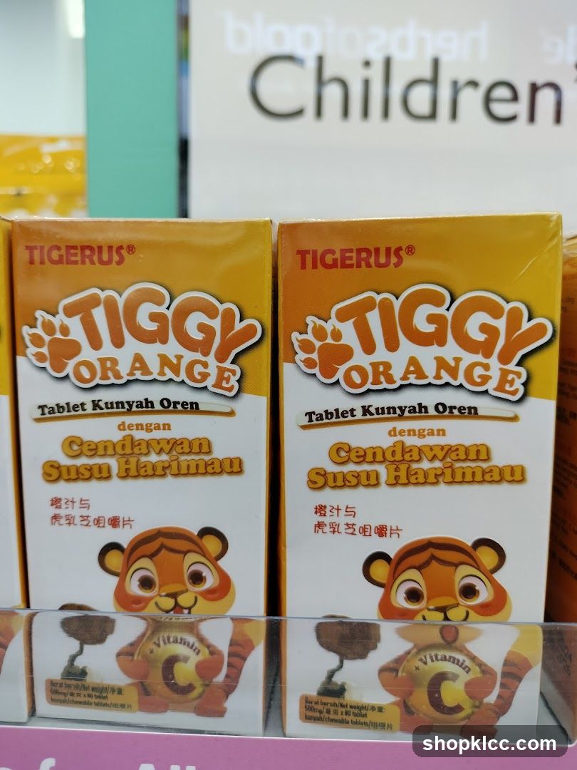 Tiggy Orange Chewable Tablets