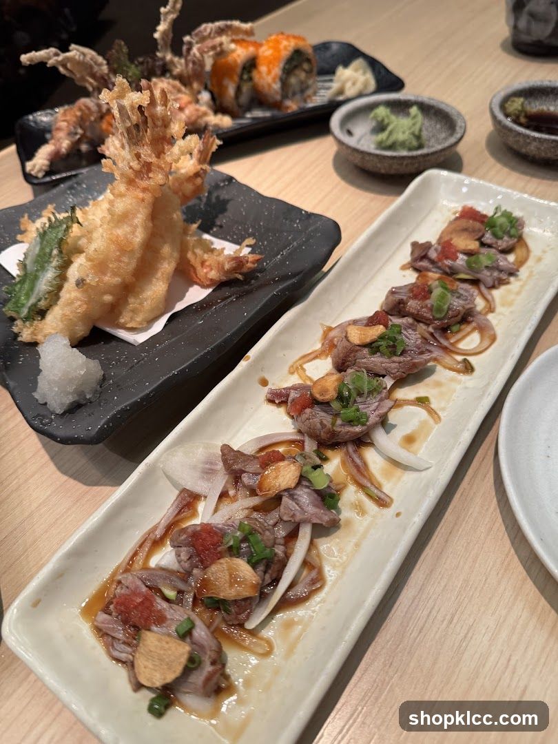 Assortment of Japanese Dishes