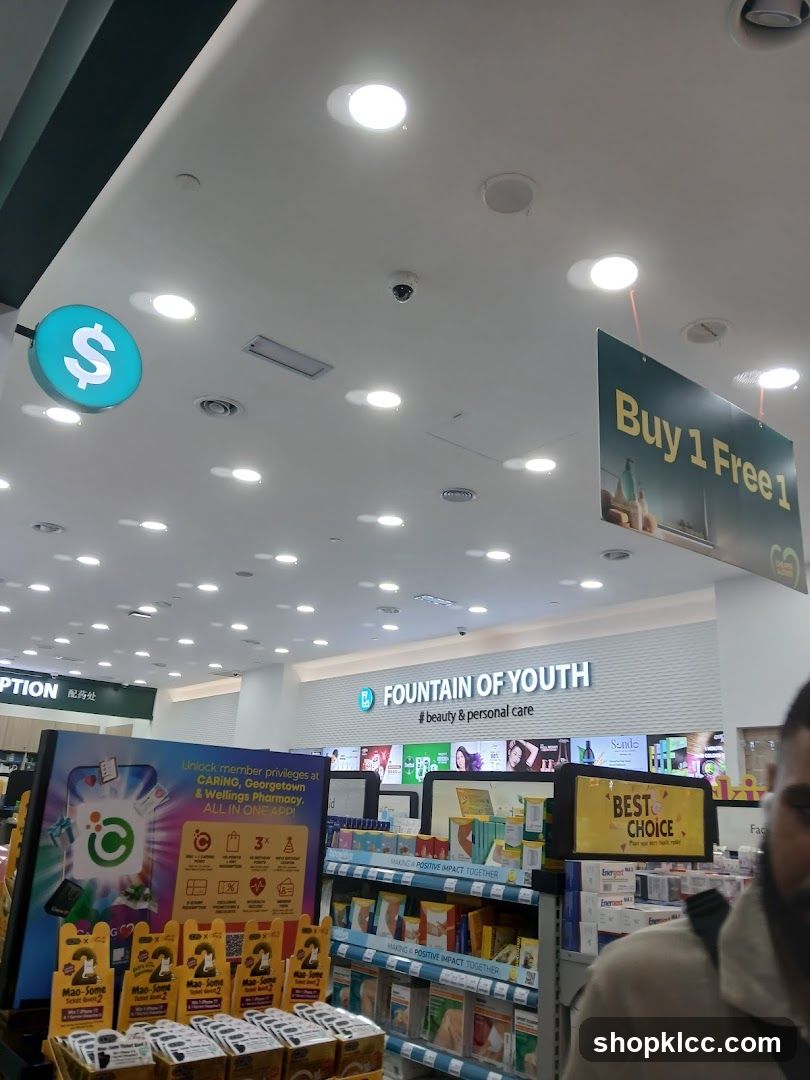 Pharmacy Interior with Promotions