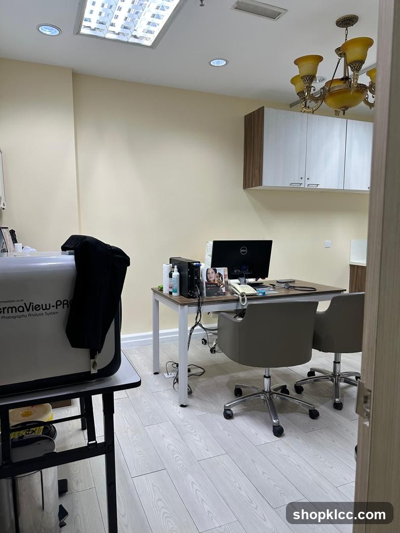 Office Interior with Dental Equipment