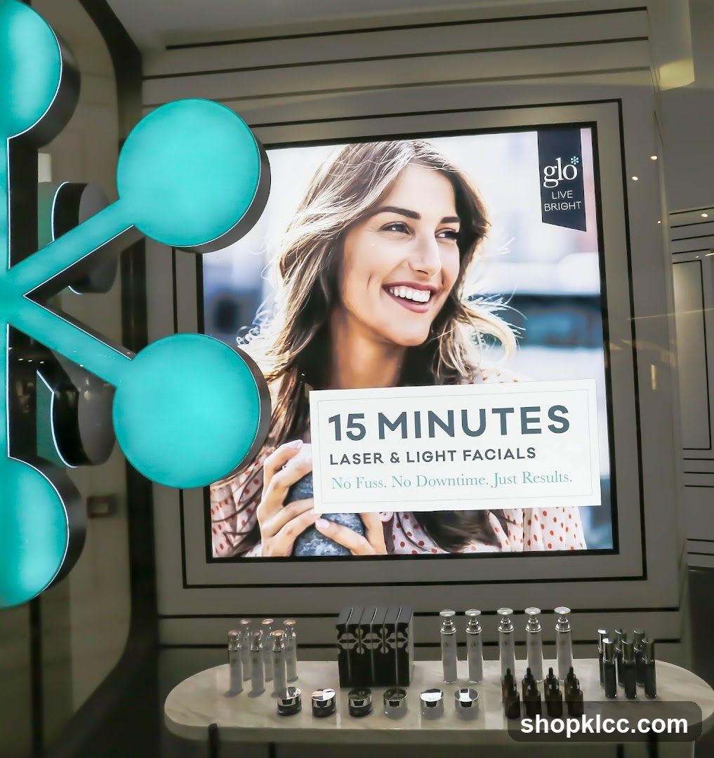 Glo Live Bright Facial Advertisement