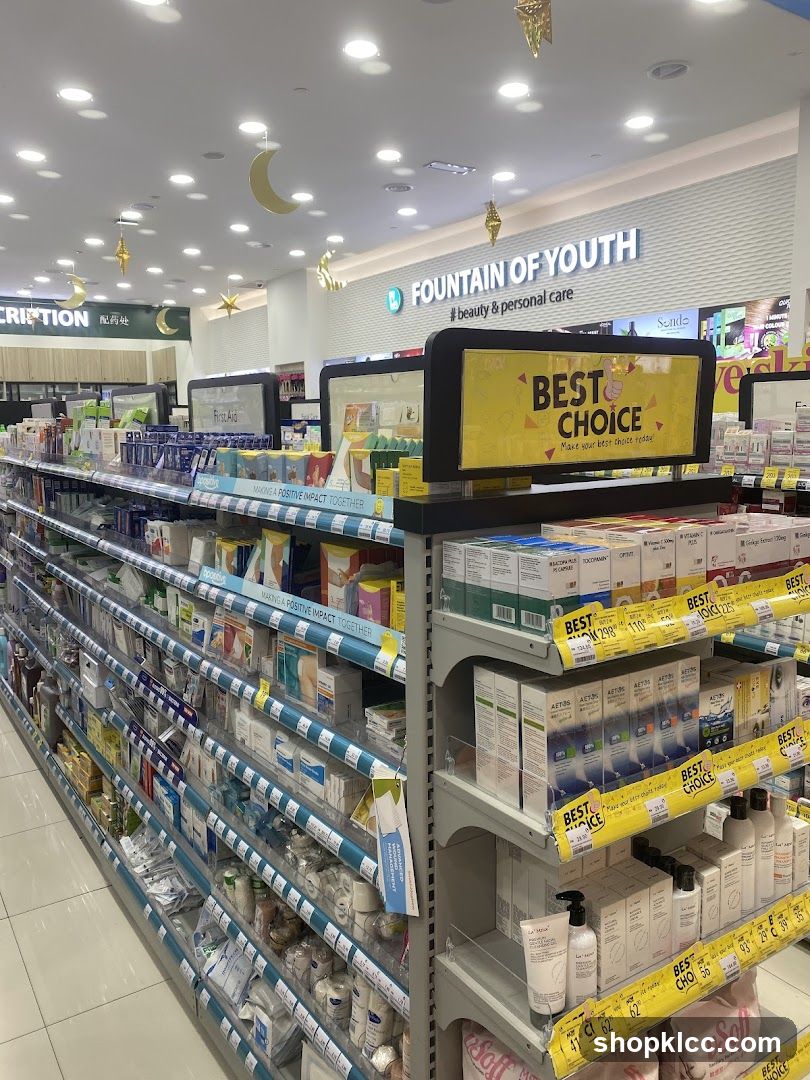 Health and Beauty Store Aisles