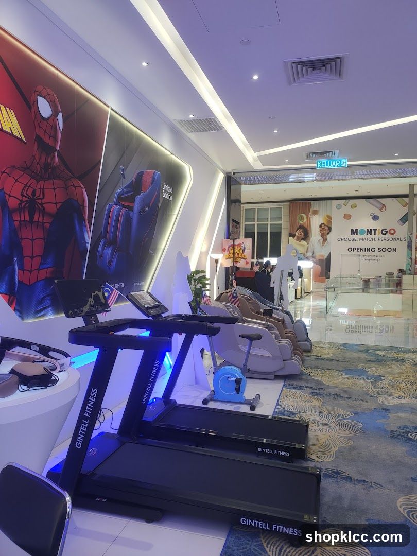 Ginell Fitness Equipment Display