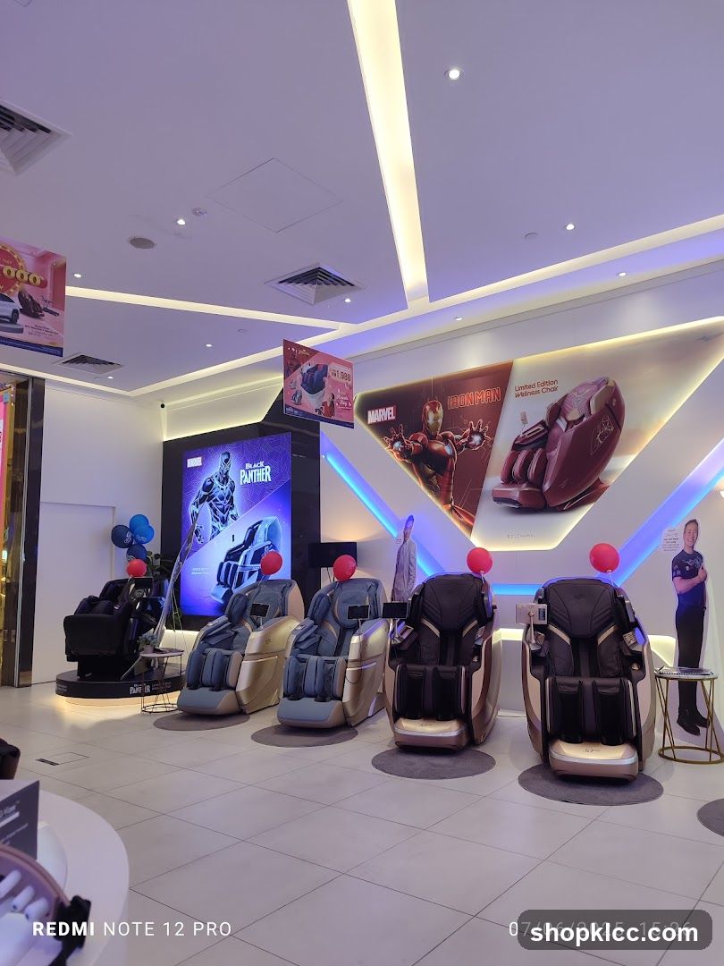 Massage Chair Display Area