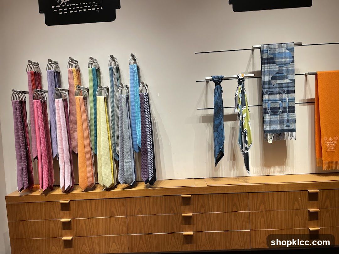 Scarf and Tie Display