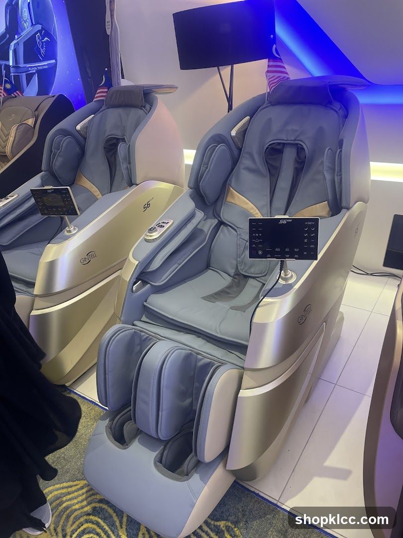 Massage Chairs Display