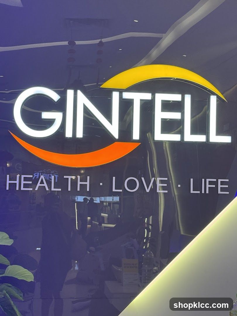 GINTELL Storefront Signage