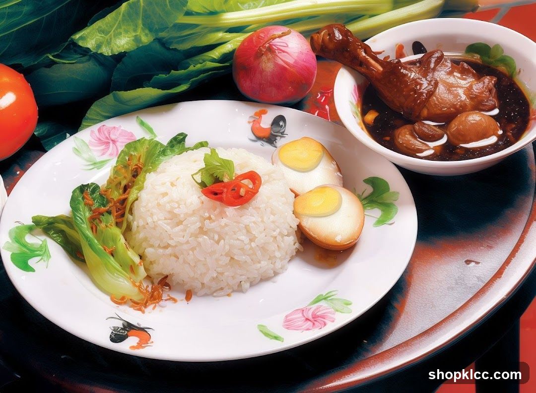 Braised Duck with Rice and Vegetables