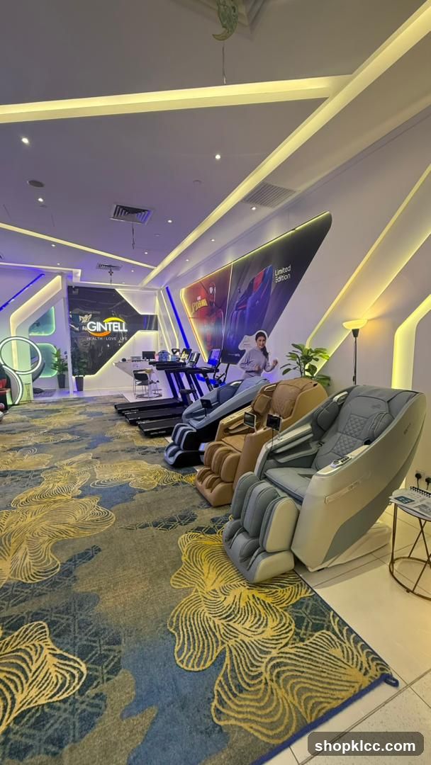 Massage Chair Showroom Interior