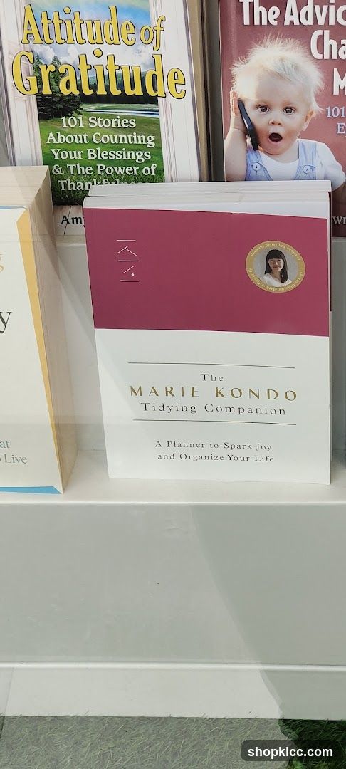 Books on a shelf