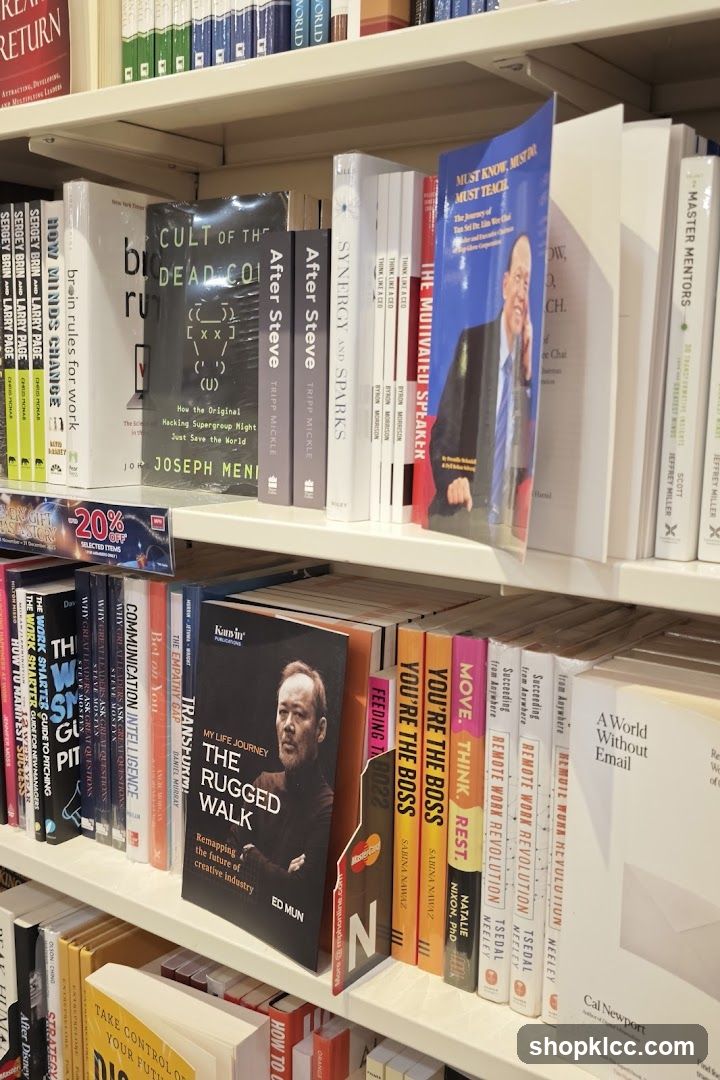 Books on Shelves