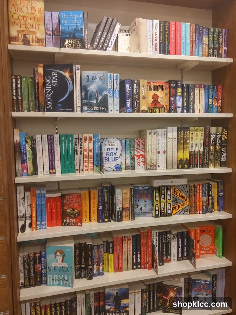 Books on Shelves