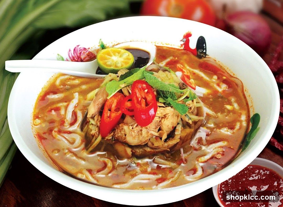 Spicy Noodle Soup with Chicken and Chili